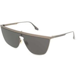 Safilo GmbH Victoria Beckham VB245S Damen-Sonnenbrille Vollrand Monoscheibe Metall-Gestell, Grau