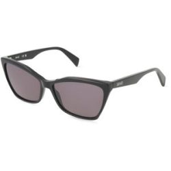 Marchon Germany GmbH Liu Jo LJ796S Unisex-Sonnenbrille Vollrand Quadratisch Acetat-Gestell, Schwarz