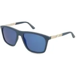 Luxottica Fashion Brillen Vertriebs GmbH Emporio Armani EA4237 Herren-Sonnenbrille Vollrand Quadratisch Kunststoff-Gestell, Blau