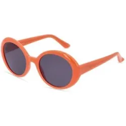 Wenzhou Ouhai Glasses Co., Ltd. Fielmann OU 028 SUN FA Damen-Sonnenbrille Vollrand Rund Acetat-Gestell, Orange