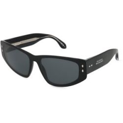 Safilo GmbH Isabel Marant IM 0172/S Damen-Sonnenbrille Vollrand Cat Eye Acetat-Gestell, Schwarz
