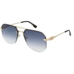 Safilo GmbH Dsquared2 D2 0103/S Herren-Sonnenbrille Vollrand Geometrisch Metall-Gestell, Gold
