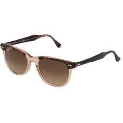 Luxottica Fashion Brillen Vertriebs GmbH Ray-Ban RB2398 Unisex-Sonnenbrille Vollrand Quadratisch Acetat-Gestell, Havanna