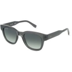 Marchon Germany GmbH Lacoste L6023S Unisex-Sonnenbrille Vollrand Oval Acetat Spritzguss-Gestell, Grau