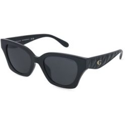 Luxottica Fashion Brillen Vertriebs GmbH Coach HC8418U CAD18 Damen-Sonnenbrille Vollrand Butterfly Kunststoff-Gestell, Schwarz