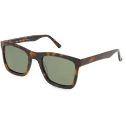 Wenzhou Bada Optical Co. , LTD Fielmann BD 528 SUN CL ROBERT Herren-Sonnenbrille Vollrand Quadratisch Acetat Extrudiert-Gestell, Havanna