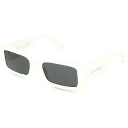 Luxottica Fashion Brillen Vertriebs GmbH Dolce&Gabbana DG4416 Damen-Sonnenbrille Vollrand Quadratisch Acetat-Gestell, Weiß