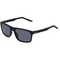 Marchon Germany GmbH Nike FIRE P FD1818 Unisex-Sonnenbrille Vollrand Quadratisch Kunststoff-Gestell, Schwarz