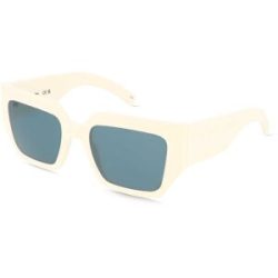 Marchon Germany GmbH Karl Lagerfeld KL6166S Unisex-Sonnenbrille Vollrand Quadratisch Kunststoff-Gestell, Weiß