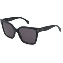 Marchon Germany GmbH Longchamp LO802S Damen-Sonnenbrille Vollrand Eckig Acetat-Gestell, Schwarz