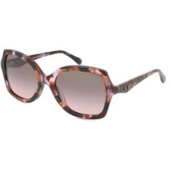 Luxottica Fashion Brillen Vertriebs GmbH Coach HC8410U Damen-Sonnenbrille Vollrand Butterfly Acetat-Gestell, Lila