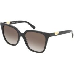 Marchon Germany GmbH Longchamp LO772SN Damen-Sonnenbrille Vollrand Butterfly Acetat-Gestell, Schwarz