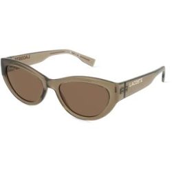 Marchon Germany GmbH Lacoste L6013S Unisex-Sonnenbrille Vollrand Butterfly Kunststoff-Gestell, Grün
