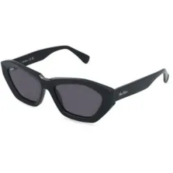 Marcolin Deutschland GmbH Max Mara MM0169 KATE Damen-Sonnenbrille Vollrand Geometrisch Acetat-Gestell, Schwarz