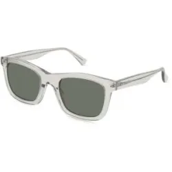 Wenzhou Lanson International Co., Ltd. Fielmann LN 053 SUN CL JOSHUA Herren-Sonnenbrille Vollrand Quadratisch Acetat Extrudiert-Gestell, Grau