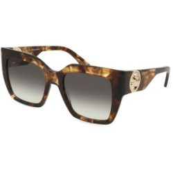 Marchon Germany GmbH Longchamp LO734S Unisex-Sonnenbrille Vollrand Quadratisch Kunststoff-Gestell, Schwarz