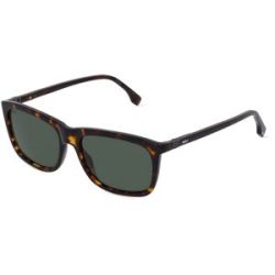 Safilo GmbH Boss 1489/S Herren-Sonnenbrille Vollrand Quadratisch Acetat-Gestell, Schwarz