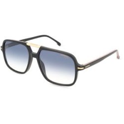 Safilo SpA Carrera CARRERA 350/S Herren-Sonnenbrille Vollrand Eckig Acetat-Gestell, Schwarz