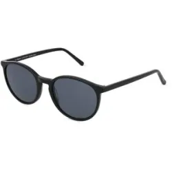 NEWAY Killine (Macao Commercial Offshore) Lt Fielmann JIL 005 SUN RN RILEY Unisex-Sonnenbrille Vollrand Panto Acetat-Gestell, Schwarz