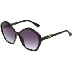 Marcolin Deutschland GmbH Guess GU7813 Unisex-Sonnenbrille Vollrand Butterfly Kunststoff-Gestell, Schwarz