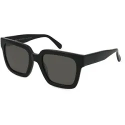 Suncute Industries Co., Ltd. Fielmann MC 622 SUN FA JOY Damen-Sonnenbrille Vollrand Quadratisch Acetat Extrudiert-Gestell, Schwarz
