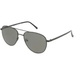 Suncute Industries Co., Ltd. Fielmann MC 581 SUN CL DARCY Unisex-Sonnenbrille Vollrand Pilot Edelstahl-Gestell, Schwarz