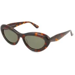 Wenzhou Lanson International Co., Ltd. Fielmann LN 083 SUN FA ALBA Damen-Sonnenbrille Vollrand Cat Eye Acetat Extrudiert-Gestell, Havanna