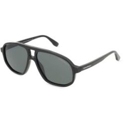 Luxottica Fashion Brillen Vertriebs GmbH Emporio Armani 0EA4263U Herren-Sonnenbrille Vollrand Pilot Acetat-Gestell, Schwarz