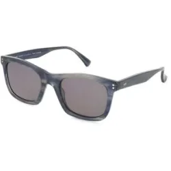 Wenzhou Lanson International Co., Ltd. Fielmann LN 053 SUN CL JOSHUA Herren-Sonnenbrille Vollrand Quadratisch Acetat Extrudiert-Gestell, Blau