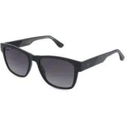 Marchon Germany GmbH Lacoste L6084S Herren-Sonnenbrille Vollrand Eckig Kunststoff-Gestell, Schwarz