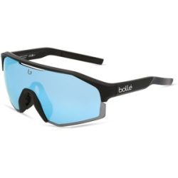 Seaport-OLDM Bollé LIGHTSHIFTER Unisex-Sonnenbrille Vollrand Monoscheibe Kunststoff-Gestell, Schwarz