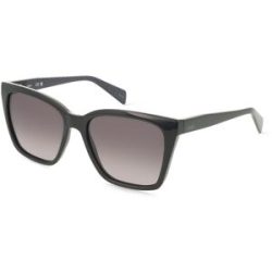 Marchon Germany GmbH Liu Jo LJ818S Damen-Sonnenbrille Vollrand Eckig Kunststoff-Gestell, Schwarz