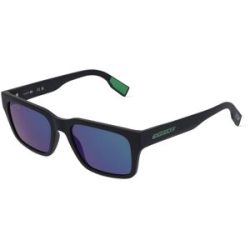 Marchon Germany GmbH Lacoste L6004S Unisex-Sonnenbrille Vollrand Quadratisch Kunststoff-Gestell, Schwarz