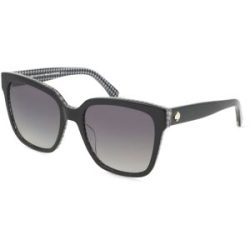 Safilo GmbH Kate Spade KS KIYA 2/G/S Damen-Sonnenbrille Vollrand Quadratisch Acetat-Gestell, Schwarz