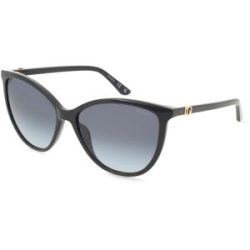 Marcolin Deutschland GmbH Guess GU00256 Damen-Sonnenbrille Vollrand Cat Eye Kunststoff-Gestell, Schwarz
