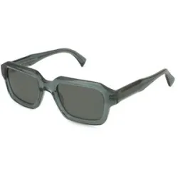 Wenzhou Lanson International Co., Ltd. Fielmann LN 086 SUN FA MALIK Unisex-Sonnenbrille Vollrand Quadratisch Acetat-Gestell, Grau