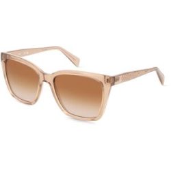 Marchon Germany GmbH Liu Jo LJ818S Damen-Sonnenbrille Vollrand Eckig Kunststoff-Gestell, Beige