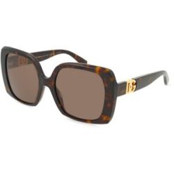 Luxottica Fashion Brillen Vertriebs GmbH Dolce&Gabbana DG4475 Damen-Sonnenbrille Vollrand Quadratisch Acetat-Gestell, Havanna