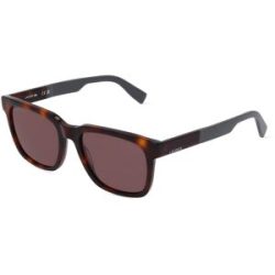 Marchon Germany GmbH Lacoste L996S Unisex-Sonnenbrille Vollrand Quadratisch Kunststoff-Gestell, Havanna