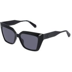 Marchon Germany GmbH Calvin Klein CKJ22639S Damen-Sonnenbrille Vollrand Butterfly Kunststoff-Gestell, Schwarz