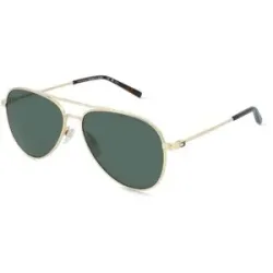 Safilo GmbH Tommy Hilfiger TH 2336/S Herren-Sonnenbrille Vollrand Pilot Edelstahl-Gestell, Gold