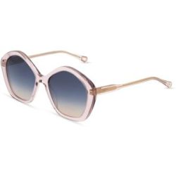Kering Eyewear Spa Chloé CH0082S Damen-Sonnenbrille Vollrand Geometrisch Acetat-Gestell, Pink