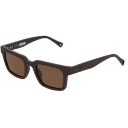 DE RIGO Vision D.A.CH. GmbH Sting STGSST435 Unisex-Sonnenbrille Vollrand Quadratisch Kunststoff-Gestell, Braun
