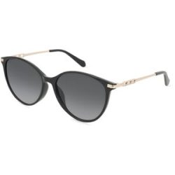 Safilo GmbH Fossil 2137/G/S Damen-Sonnenbrille Vollrand Cat Eye Kunststoff-Gestell, Schwarz