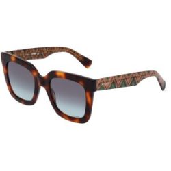 Safilo GmbH Missoni 0126/S Damen-Sonnenbrille Vollrand Quadratisch Acetat-Gestell, Havanna