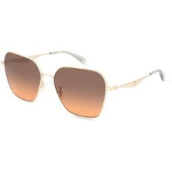Luxottica Fashion Brillen Vertriebs GmbH Coach HC7168 Damen-Sonnenbrille Vollrand Geometrisch Metall-Gestell, Gold
