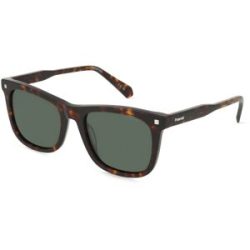 Safilo GmbH Polaroid PLD 4167/S/X Unisex-Sonnenbrille Vollrand Quadratisch Acetat-Gestell, Havanna