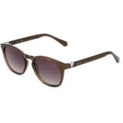Marcolin Deutschland GmbH Guess GU00045 Herren-Sonnenbrille Vollrand Quadratisch Kunststoff-Gestell, Grün