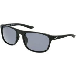 Marchon Germany GmbH Nike ENDURE FJ2185 Unisex-Sonnenbrille Vollrand Quadratisch Kunststoff-Gestell, Schwarz