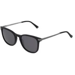 Wenzhou Bada Optical Co. , LTD Fielmann BD 436 SUN FLEX CL Herren-Sonnenbrille Vollrand Quadratisch Acetat-Gestell, Schwarz